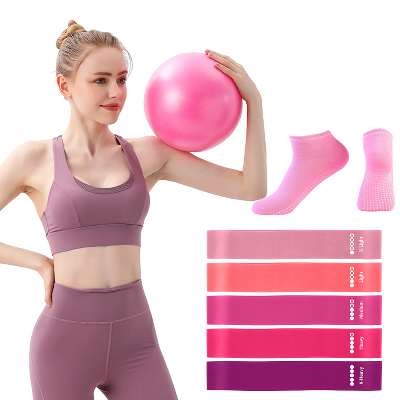 Pilates Yoga Ball Exercises - Conjuntos de meias de aperto de