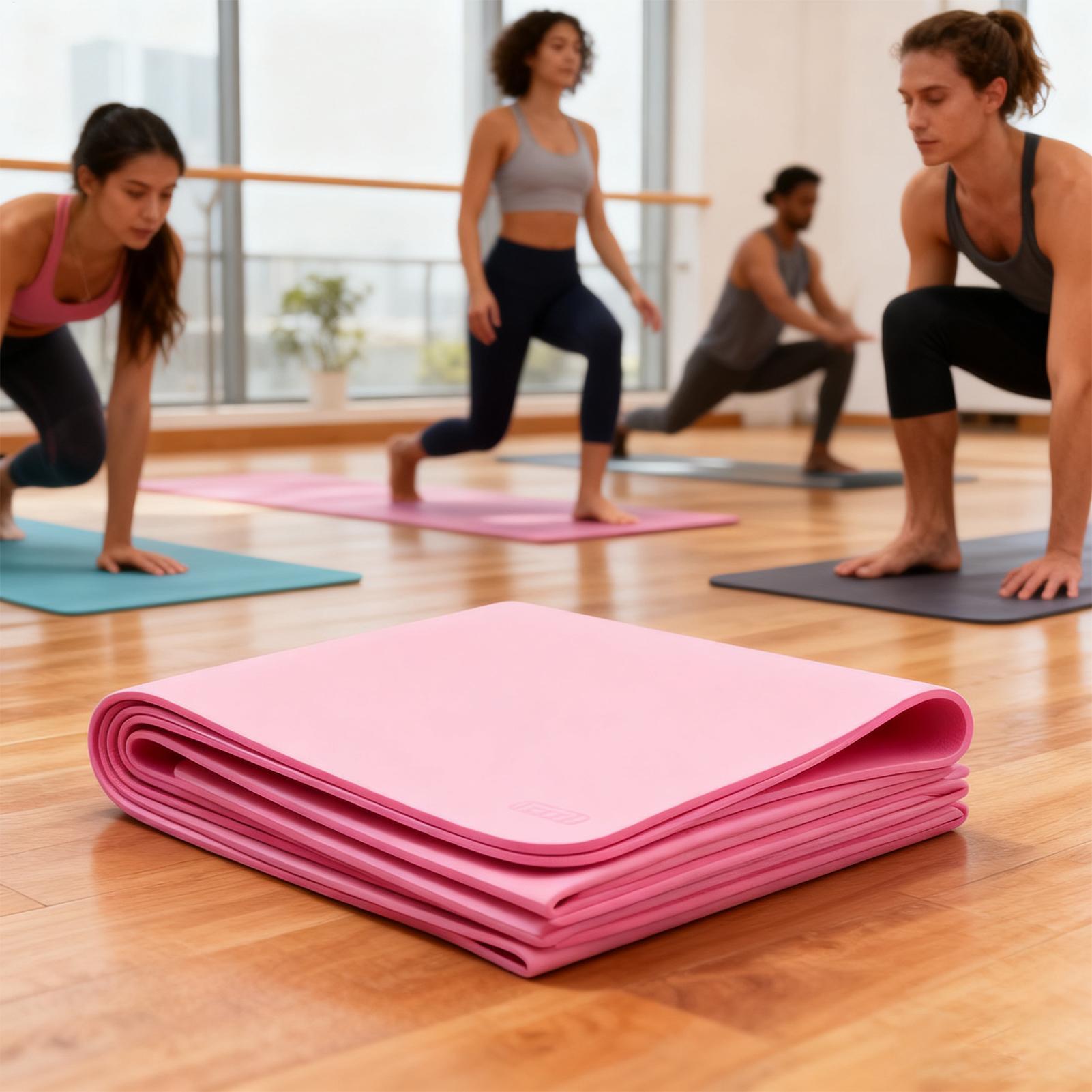 Pilates X Yoga - Tapete de yoga dobrável 72x24 Polegada