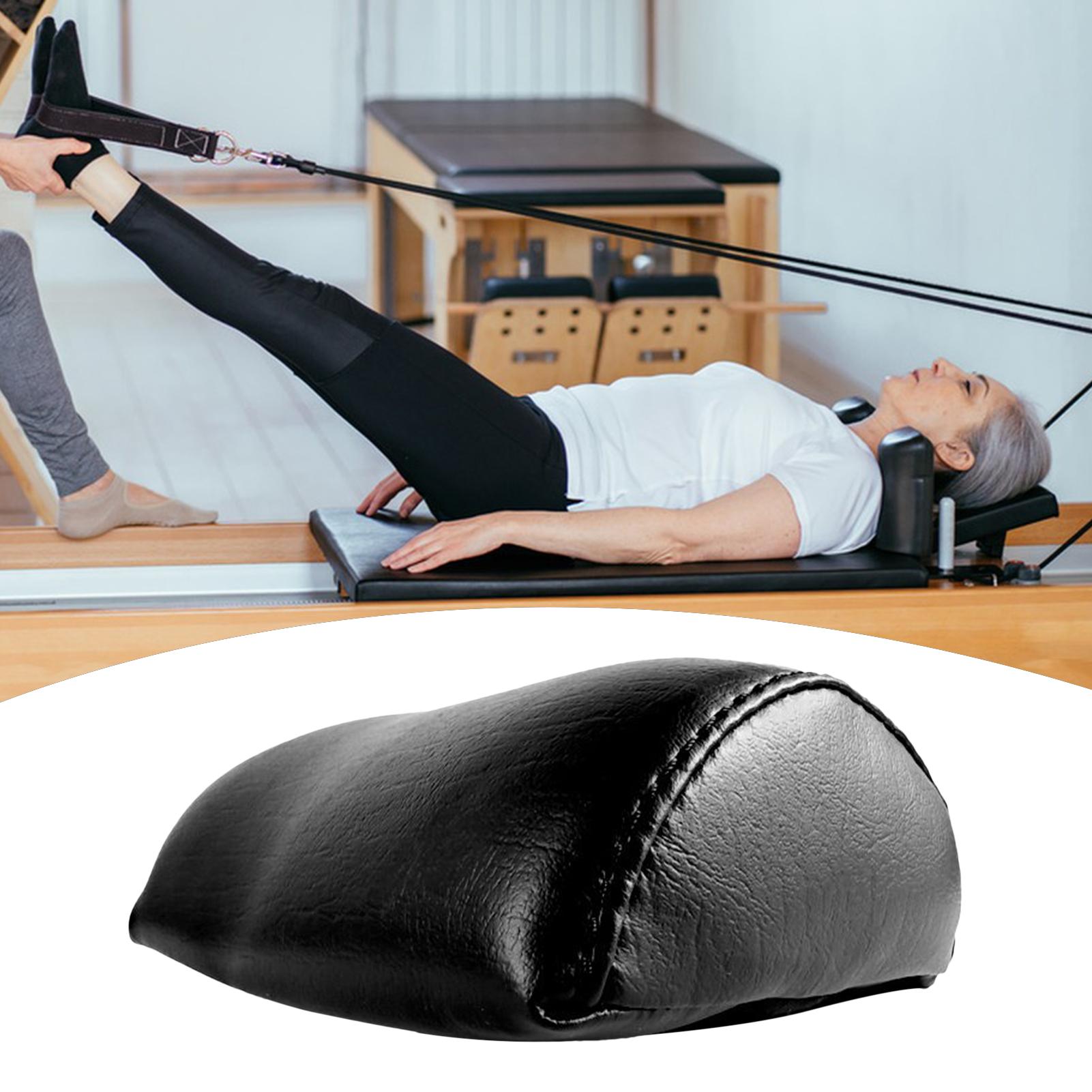 Mat Pilates Yoga - Travesseiro de cabeça ergonômico para pilates,