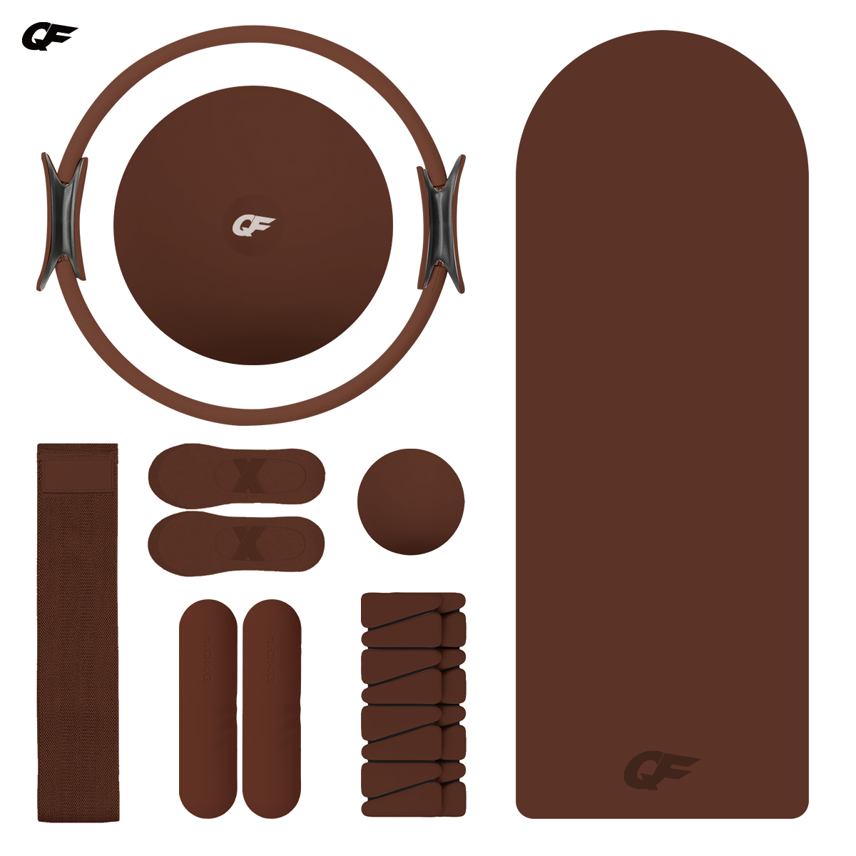 Pilates Yoga Logo - Kit de Acessórios para Yoga e