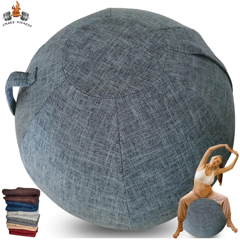 Pilates Yoga Ball Exercises - 55/65/75cm yoga bola capa protetora ginásio