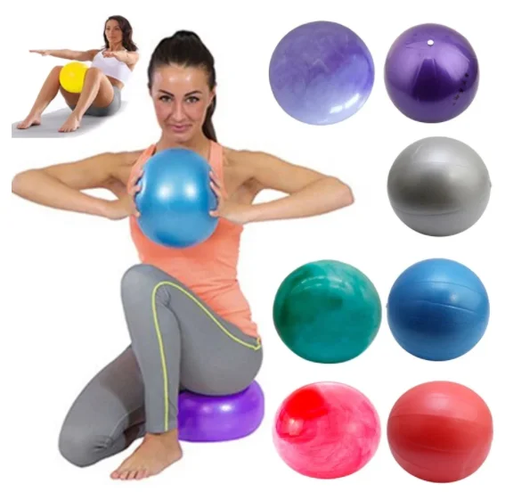 Pilates Yoga Logo - Bola de Exercício Redonda de PVC