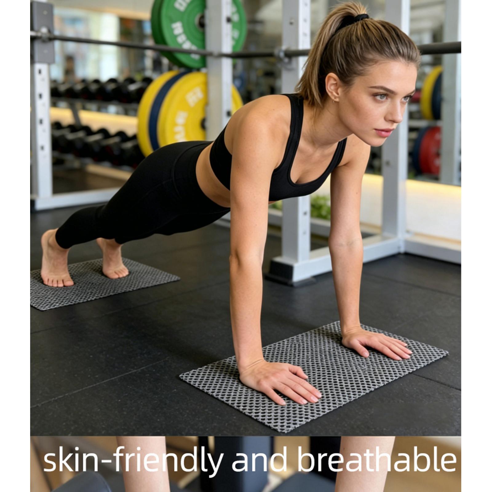 Mat Pilates Yoga - Conjunto de 2 Peças: Tapete Antiderrapante