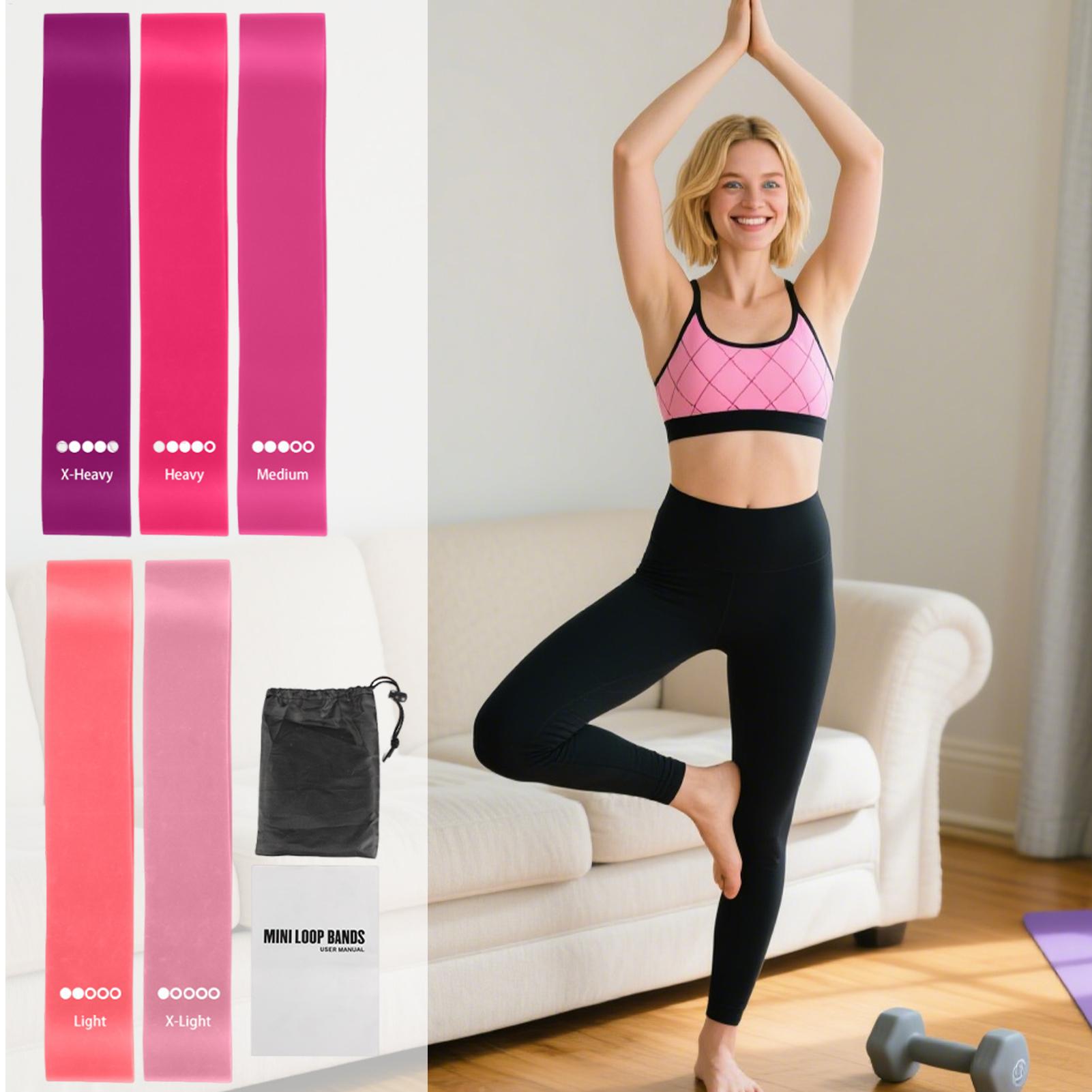 Pilates Yoga Difference - Yoga esporte exercício elástico faixas de