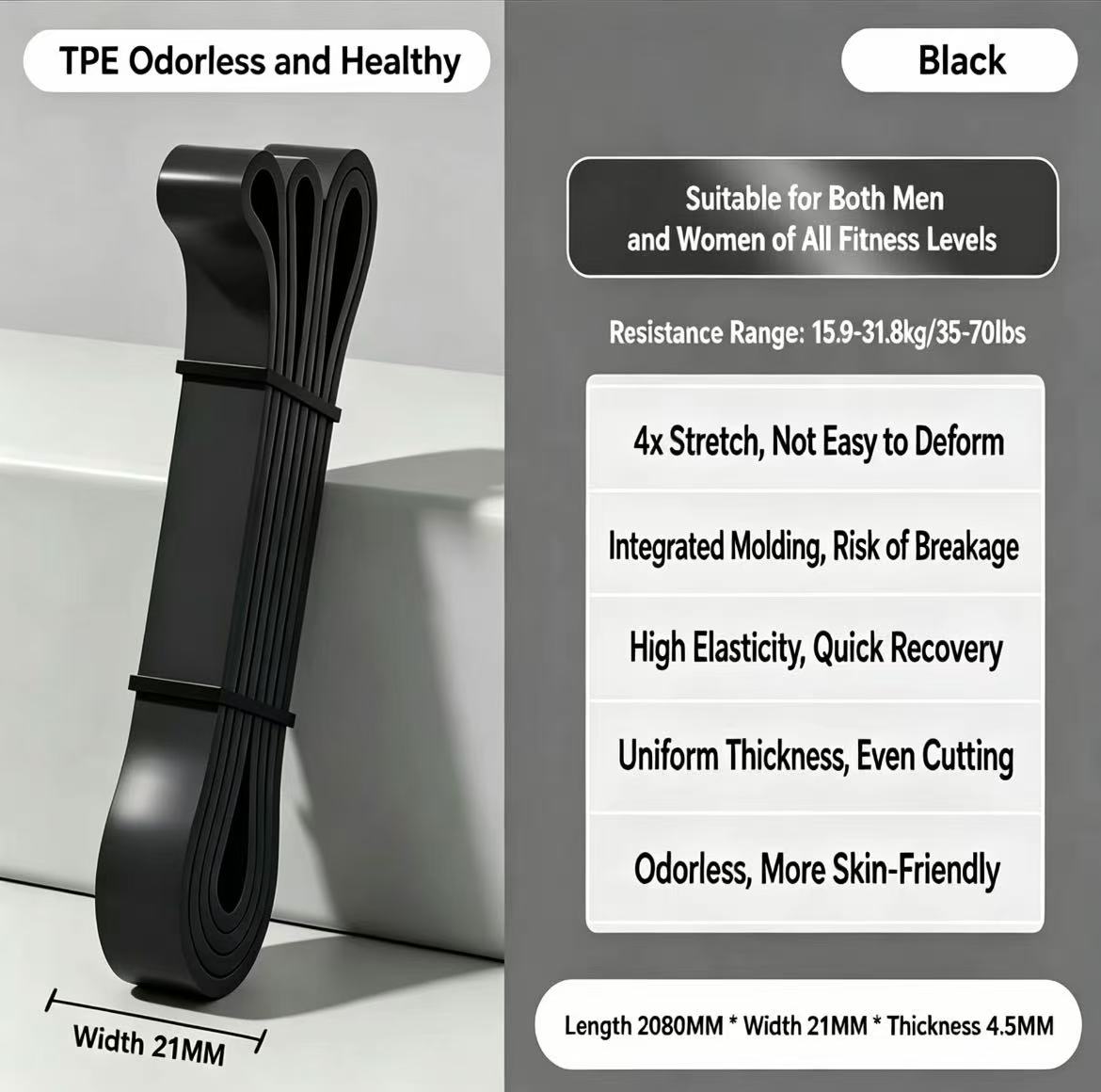 Faixas de Resistência TPE com  - Pilates Yoga Difference avaliação e preço
