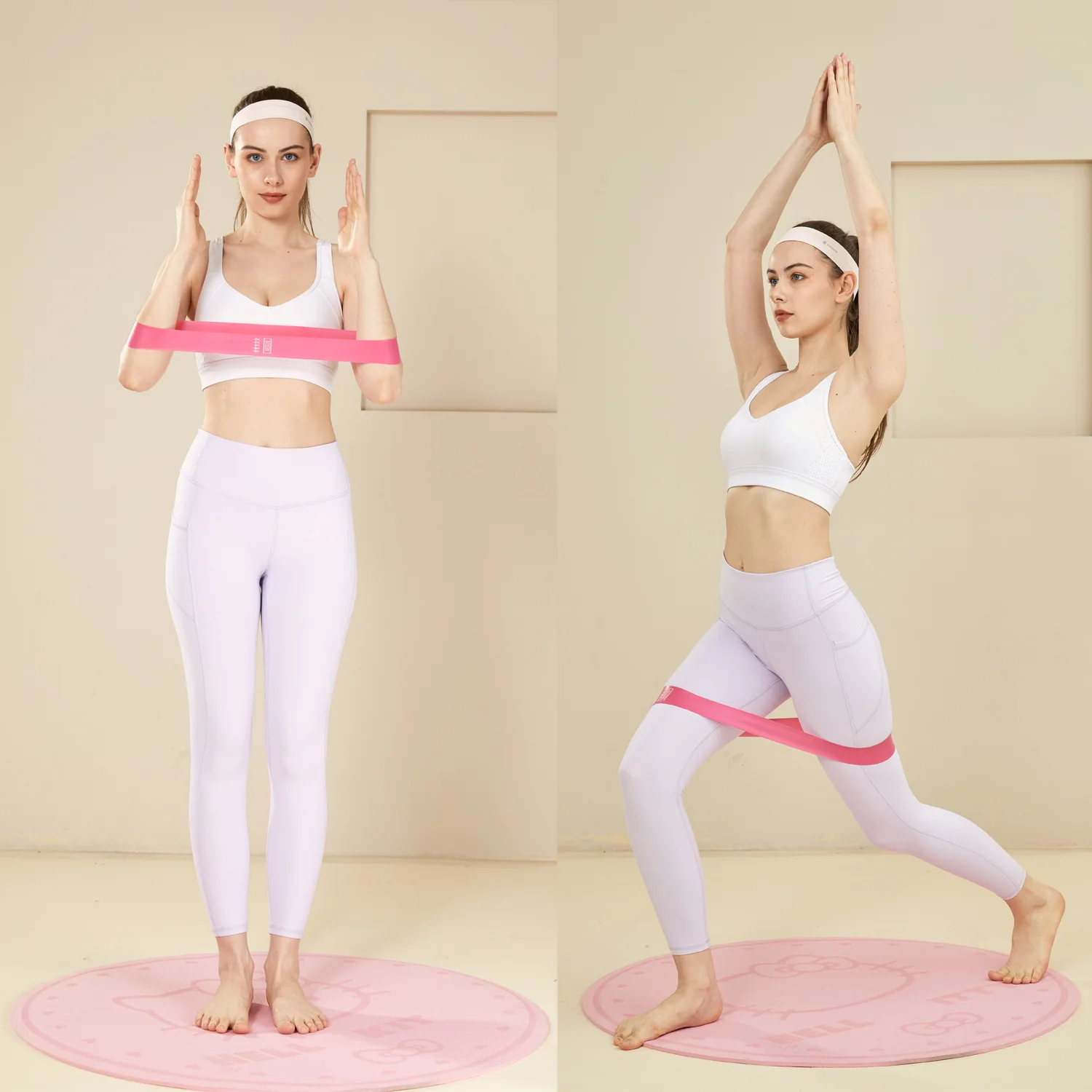 Faixas elásticas de resistênci - Pilates Yoga Difference avaliação e preço