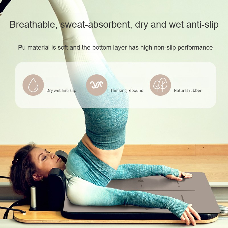 Tapete Protetor Antiderrapante - Pilates Yoga Logo avaliação e preço
