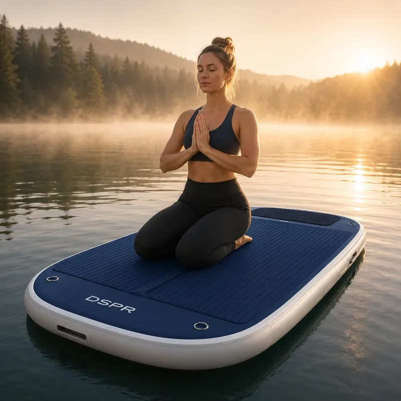 Plataforma Flutuante Inflável  - Pilates Yoga Wellness avaliação e preço