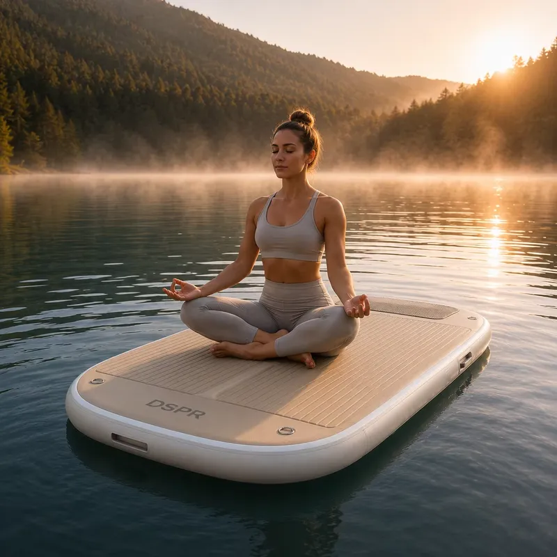 Plataforma Flutuante Inflável  - Pilates Yoga Wellness avaliação e preço