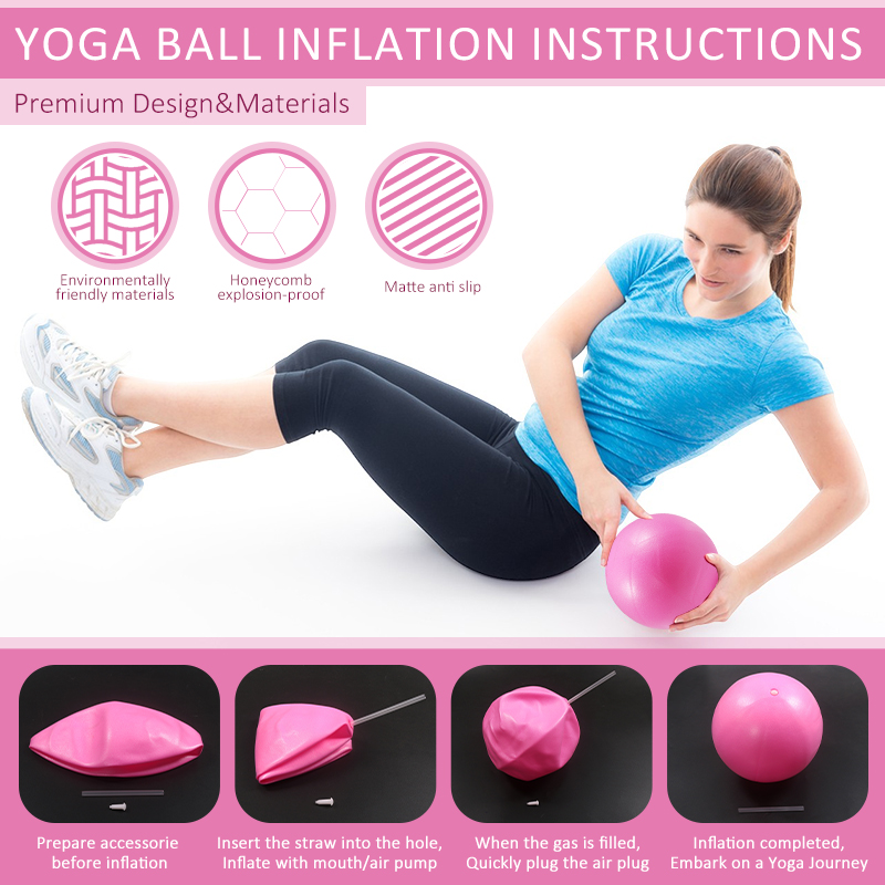 Conjuntos de meias de aperto d - Pilates Yoga Ball Exercises avaliação e preço