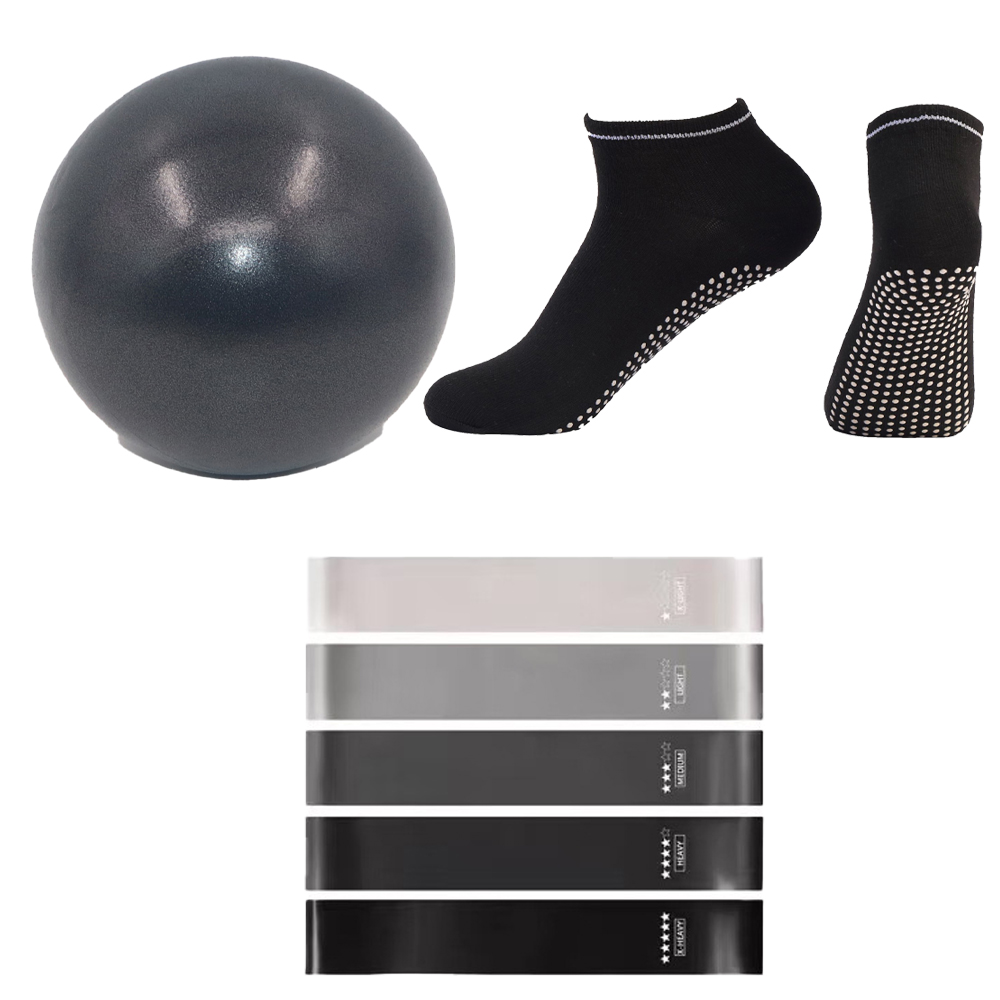 Conjuntos de meias de aperto d - Pilates Yoga Ball Exercises avaliação e preço