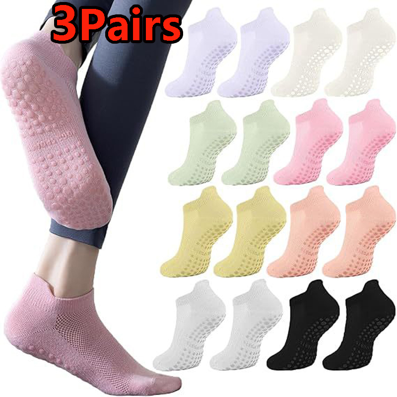 3 Pares de Meias de Yoga para  - Pilates Yoga Hose avaliação e preço