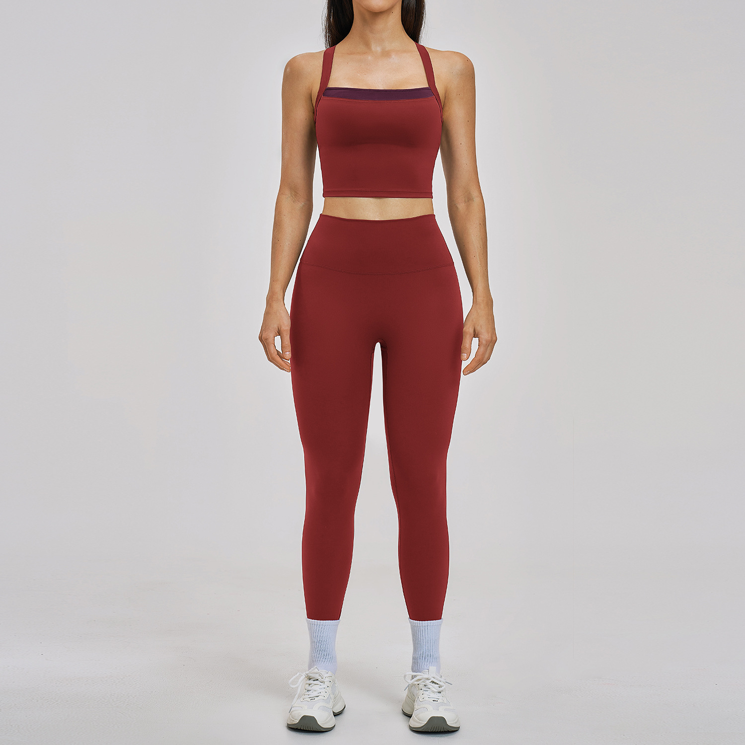 Conjunto de Yoga Feminino 2 Pe - Pilates Yoga Logo avaliação e preço