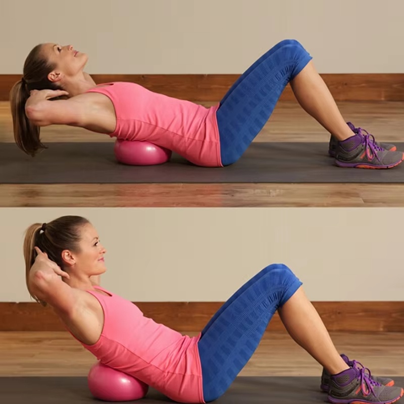 Nova Bola de Yoga de 25cm para - Pilates Yoga Ball Exercises avaliação e preço