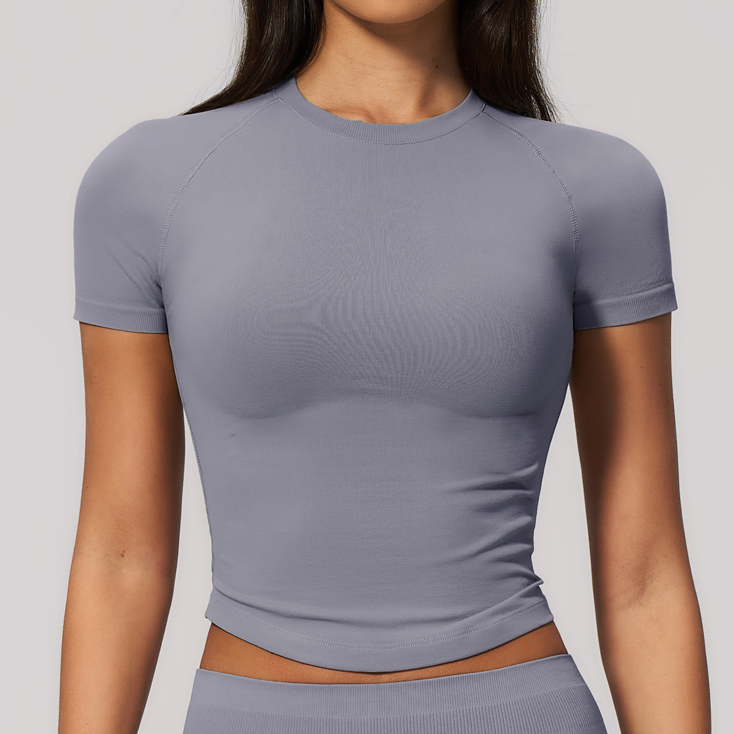 Top de Yoga Curto com Decote R - Pilates Yoga Logo avaliação e preço