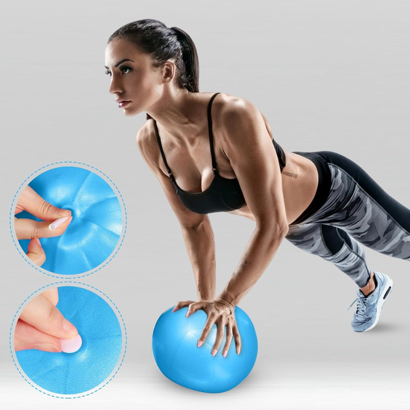 Mini bola de exercício em pvc  - Pilates Yoga Ball Exercises avaliação e preço