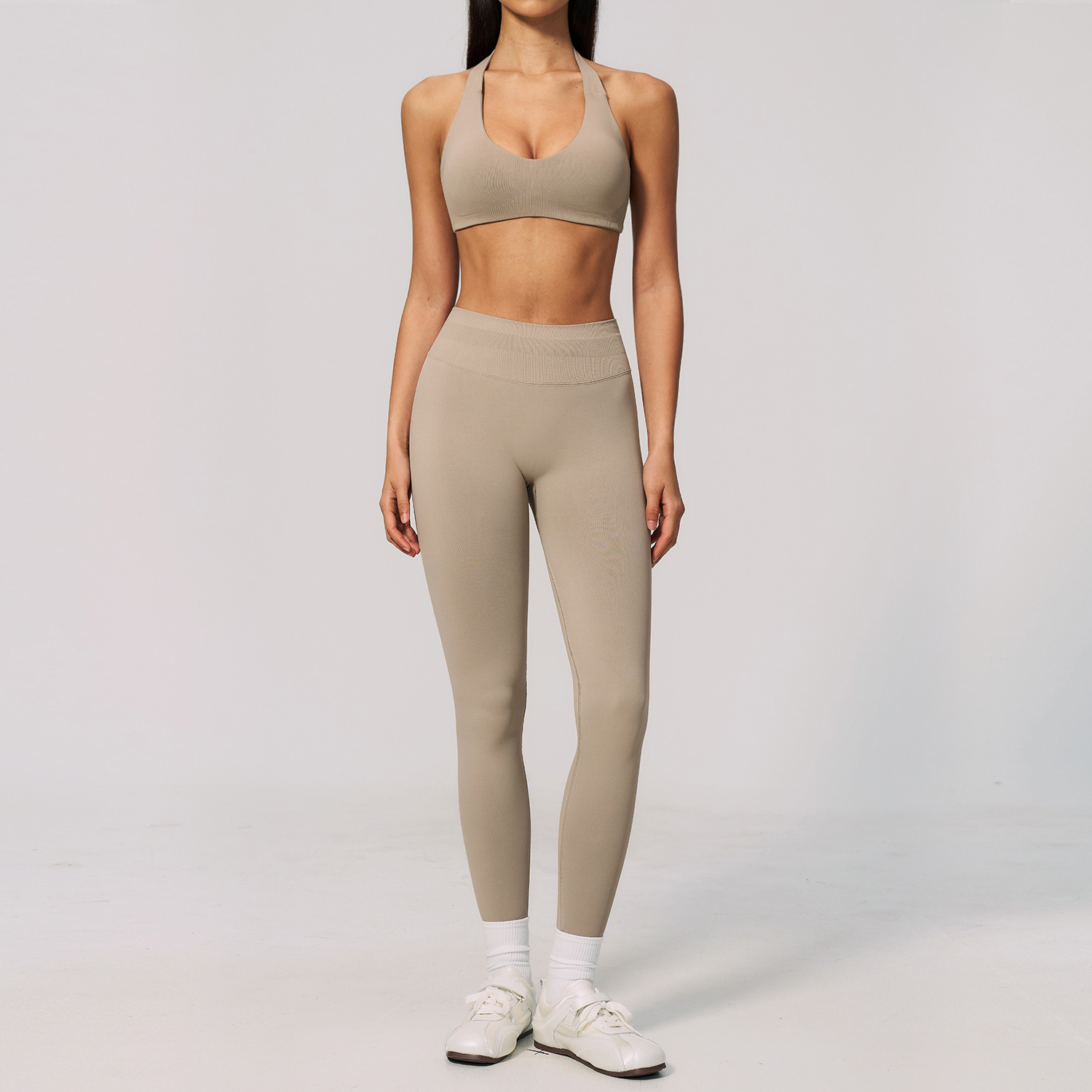 Conjunto de Yoga Feminino Sem  - Pilates Yoga Logo avaliação e preço