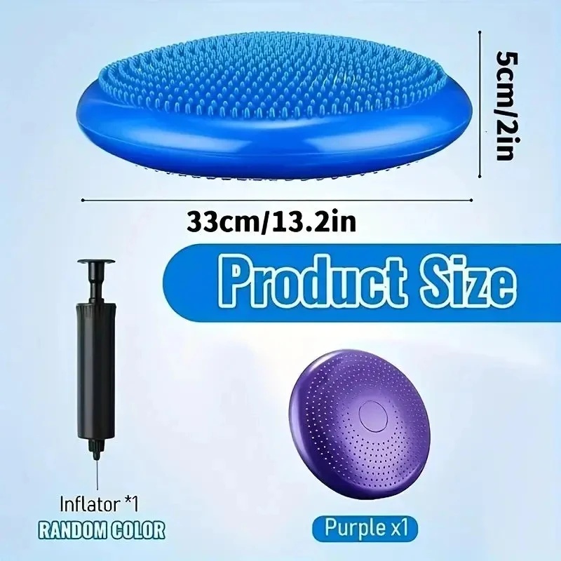 Almofada de Equilíbrio Infláve - Exercise Disc Inflatable avaliação e preço