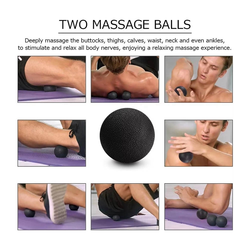 Conjunto de Massagem Muscular  - Pilates Yoga Ball Exercises avaliação e preço