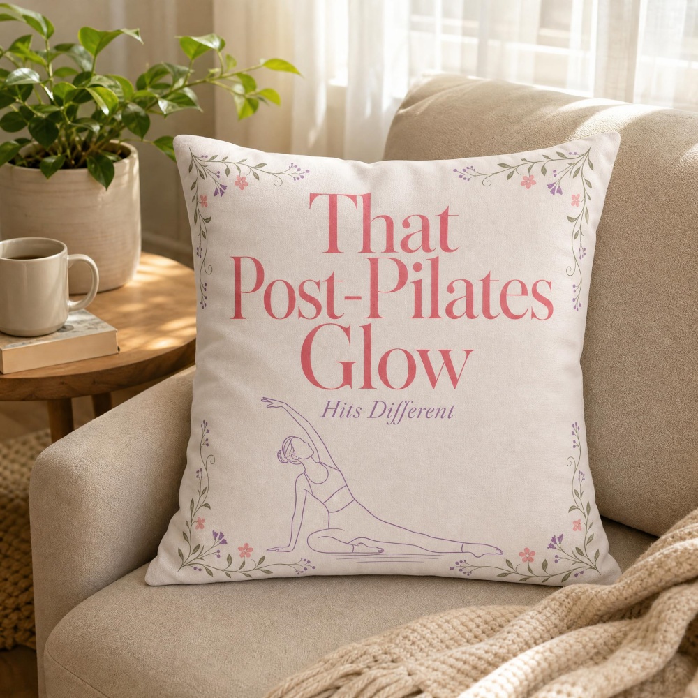 Almofada Decorativa Macia com  - Pilates Yoga Quotes avaliação e preço