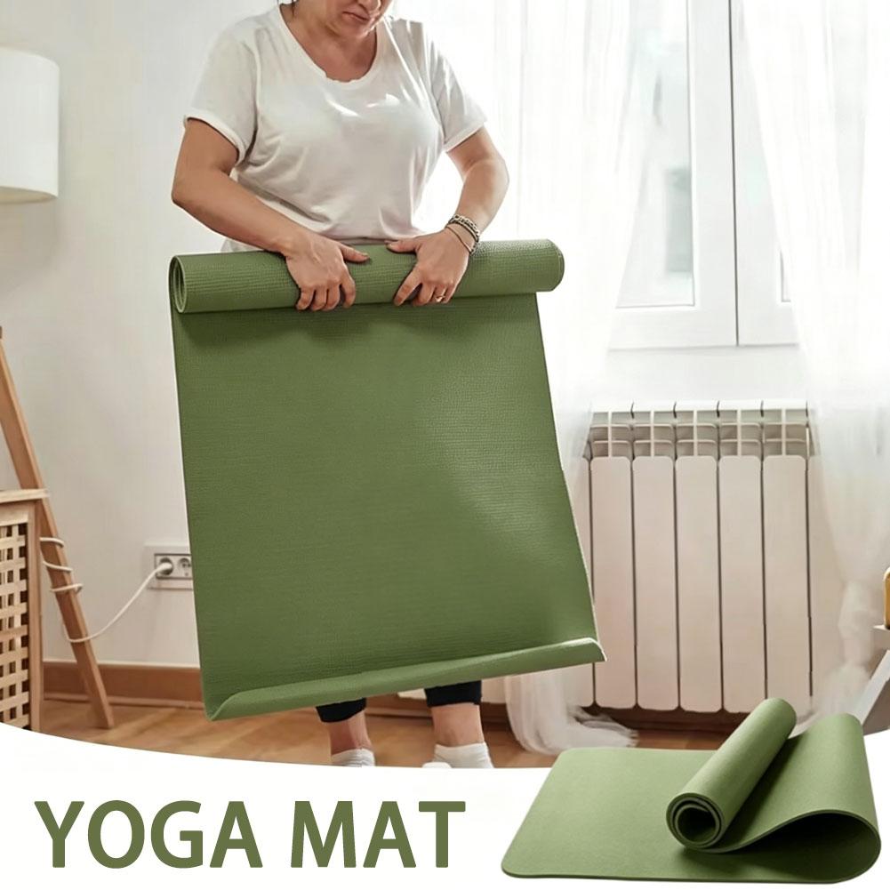 Tapete de ioga grosso antiderr - Mat Pilates Yoga avaliação e preço