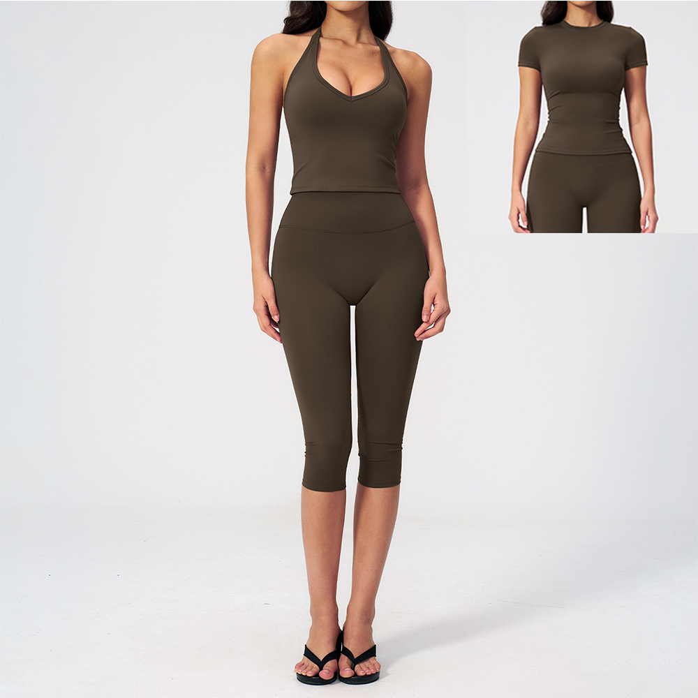Conjunto de Yoga Feminino com  - Pilates Yoga Logo avaliação e preço