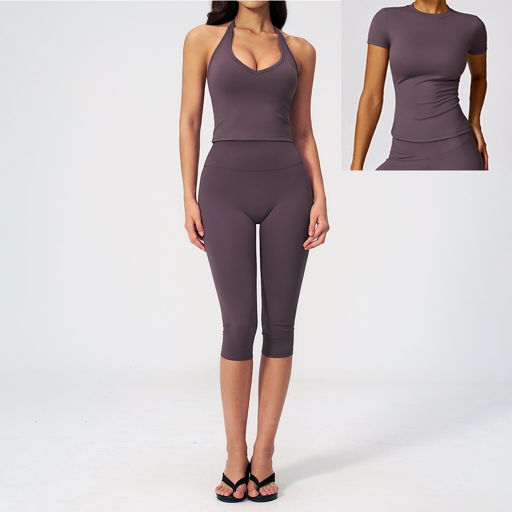 Conjunto de Yoga Feminino com  - Pilates Yoga Logo avaliação e preço