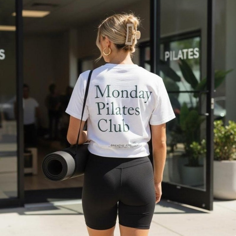 Camiseta para Pilates, Camiset - Pilates Yoga Wellness avaliação e preço